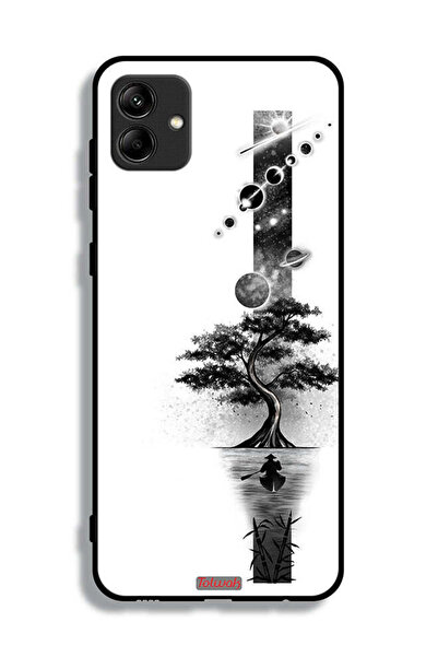 Tolwak Samsung Galaxy M04 Protective Case Cover Earth Space Art