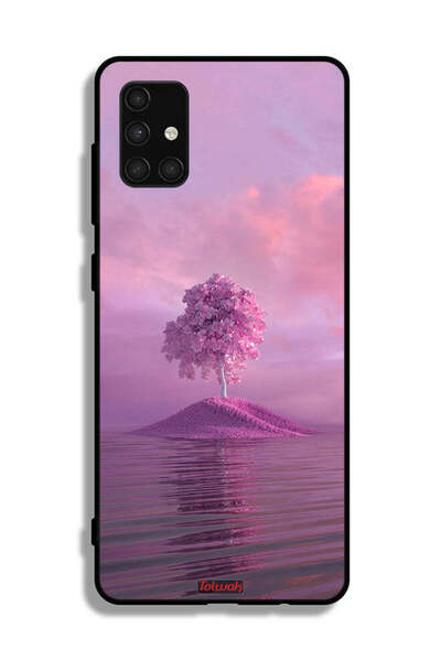 Tolwak غطاء حماية لهاتف سامسونج جالاكسي A71 4G بتصميم شجرة من Unsplash