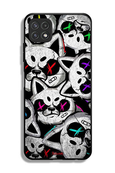 Tolwak غطاء حماية لهاتف سامسونج جالاكسي A22 5G بطبعة قطط مارشميلو