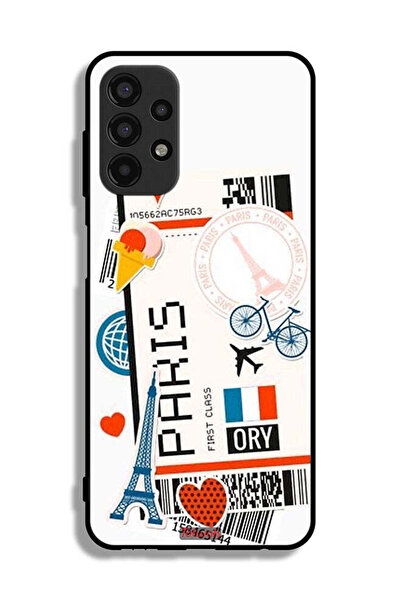 Tolwak غطاء حماية لهاتف سامسونج جالاكسي A13 4G، ملصق باريس