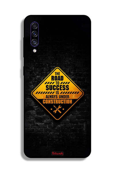Tolwak غطاء حماية لهاتف سامسونج جالكسي A50s الطريق إلى النجاح دائمًا قيد الإنشاء