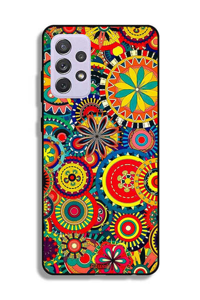 Tolwak غطاء حماية لهاتف سامسونج جالاكسي A72 5G بنمط ماندالا ملون