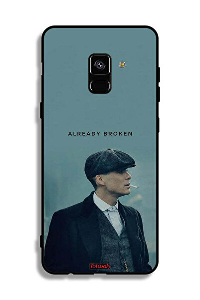 Tolwak غطاء حماية لهاتف Samsung Galaxy A8 Plus (2018) مكسور بالفعل