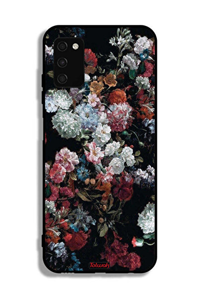 Tolwak غطاء حماية لهاتف سامسونج جالاكسي A02s بنقشة ورود عتيقة
