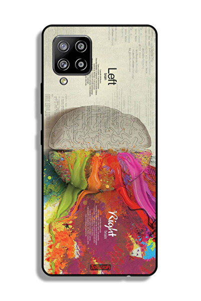 Tolwak غطاء حماية لهاتف Samsung Galaxy A42 5G بتصميم تجريدي لعلم الدماغ