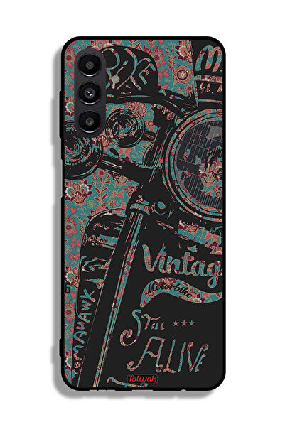 Tolwak Samsung Galaxy A13 5G Protective Case Cover Vintage Motorbike