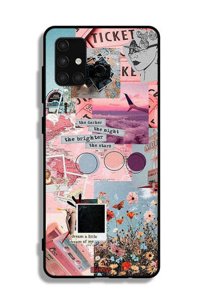 Tolwak غطاء حماية لهاتف سامسونج جالكسي A71 4G - الليل أظلم والنجوم أكثر إشراقًا