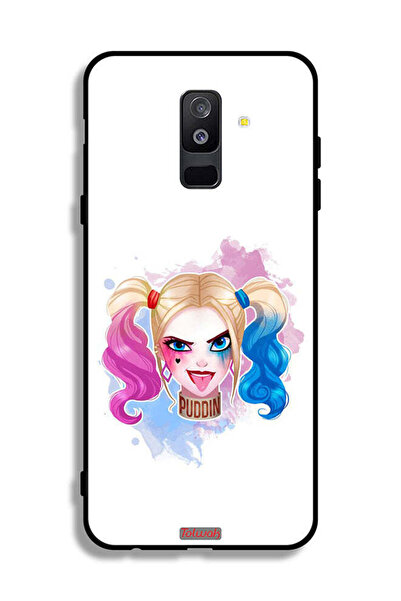 Tolwak غطاء حماية لهاتف Samsung Galaxy A6 Plus (2018) برسومات هارلي كوين
