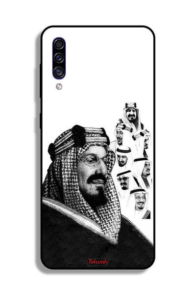 Tolwak غطاء حماية لهاتف سامسونج جالكسي A50، ملصق ملوك المملكة العربية السعودي...