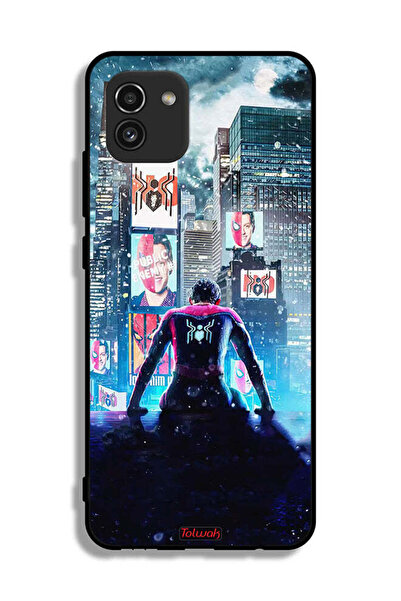 Tolwak غطاء حماية لهاتف سامسونج جالكسي A03 بتصميم سبايدر مان