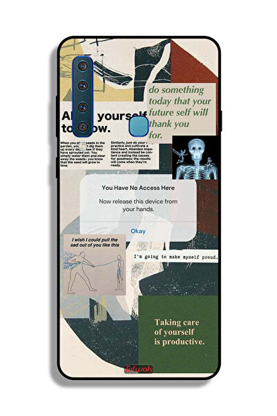 Tolwak غطاء حماية لهاتف Samsung Galaxy A9 (2018) اسمح لنفسك بالنمو