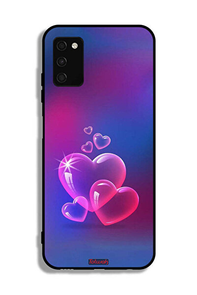 Tolwak غطاء حماية لهاتف سامسونج جالكسي A03s بنقشة قلوب الماء