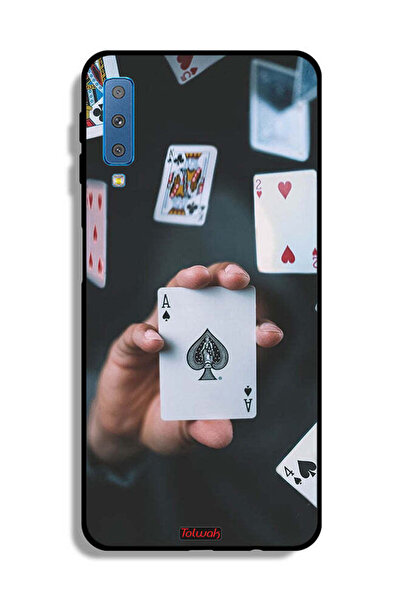 Tolwak بطاقات غطاء حماية لهاتف Samsung Galaxy A7 (2018)