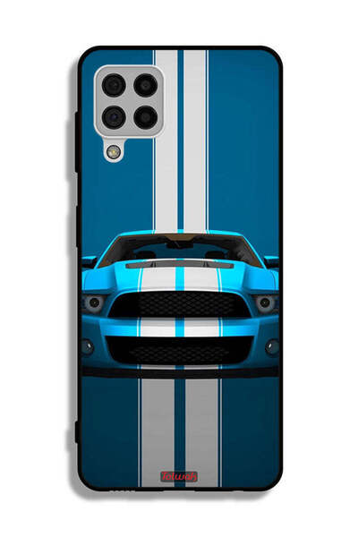 Tolwak Samsung Galaxy A22 4G Protective Case Cover Car Abstract Art