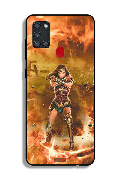 Tolwak غطاء حماية لهاتف سامسونج جالكسي A21s بتصميم Wonder Women
