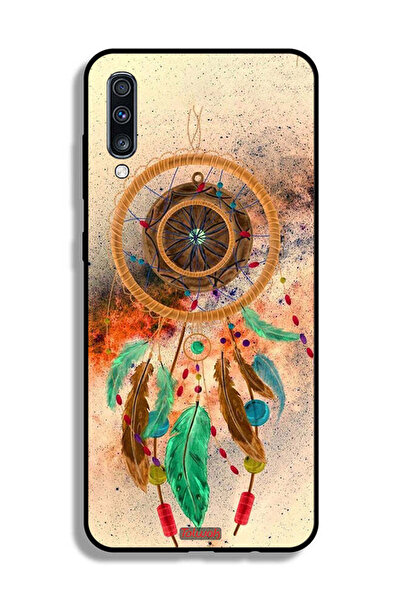 Tolwak غطاء حماية لهاتف سامسونج جالكسي A70 بتصميم ماندالا ريش معلق