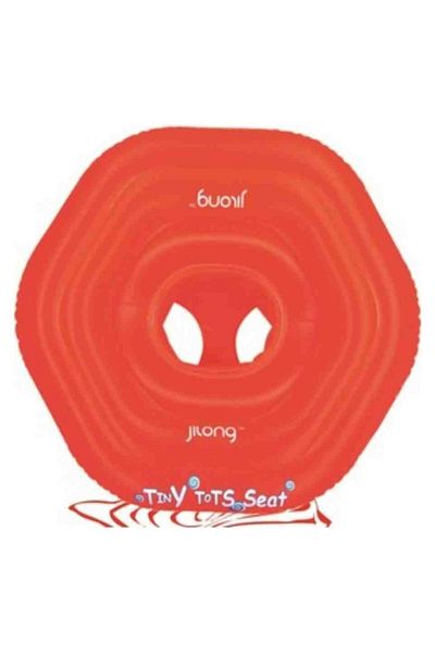 Jilong 70 cm Red Baby Float Thick Fabric Bagel with Seat