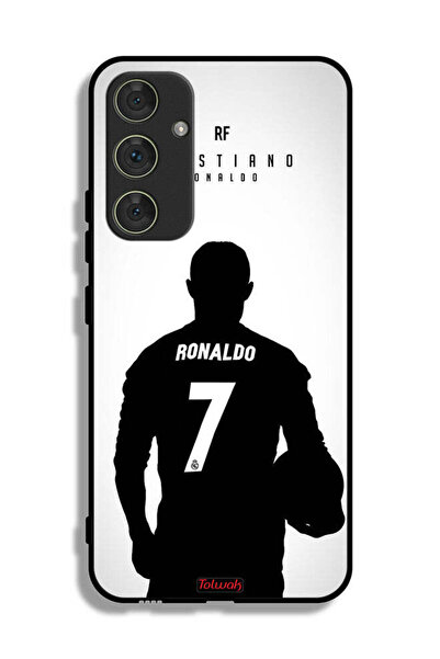 Tolwak غطاء حماية لهاتف سامسونج جالاكسي A54 5G بقناع كريستيانو رونالدو