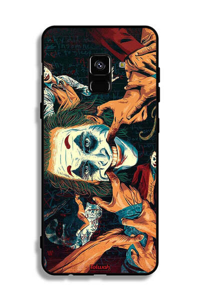 Tolwak غطاء حماية لهاتف Samsung Galaxy A8 Plus (2018) بتصميم فن الجوكر