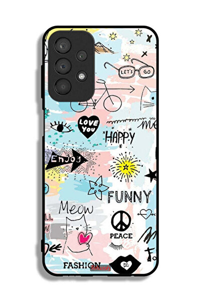 Tolwak غطاء واقي لغطاء الحماية Samsung Galaxy A23 غطاء حماية أحبك Tags