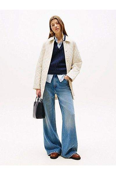 Tommy Hilfiger Th Logotape Mini Tote női kék táska Aw0aw17448dw6