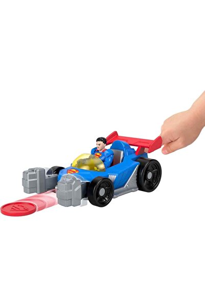 FISHER PRICE Imaginext DC Super Friends Metal Force Oyun Seti - Supermobile J...