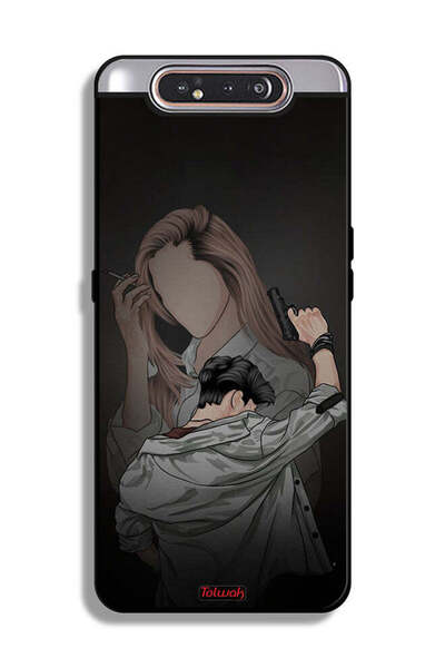 Tolwak غطاء حماية لهاتف سامسونج جالكسي A80 - عصابة الزوجين