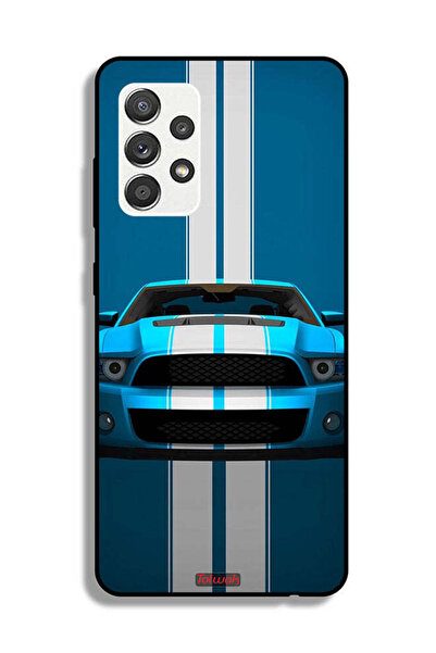 Tolwak Samsung Galaxy A32 5G Protective Case Cover Car Abstract Art