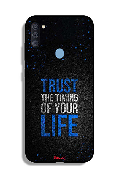 Tolwak غطاء حماية لهاتف Samsung Galaxy A11 ثق في توقيت حياتك