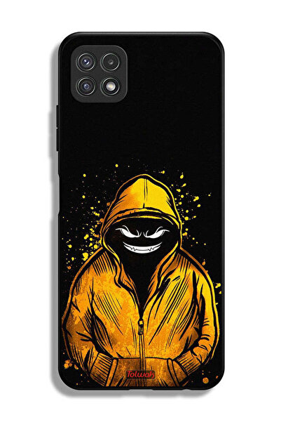 Tolwak غطاء حماية لهاتف سامسونج جالاكسي A22 5G برسومات مارشميلو بوي