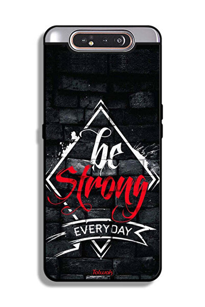Tolwak غطاء حماية لهاتف Samsung Galaxy A80 كن قويًا كل يوم