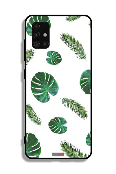 Tolwak غطاء حماية لهاتف سامسونج جالاكسي A51 5G بنقشة ريش فنية