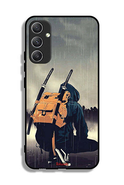 Tolwak غطاء حماية لهاتف سامسونج جالاكسي A34 5G بتصميم سيف ساموراي الرقمي