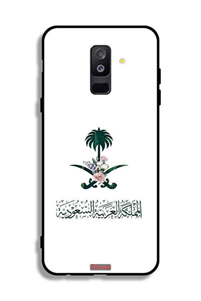 Tolwak غطاء حماية لهاتف سامسونج جالكسي A6 بلس (2018) - علامة زهور المملكة الع...