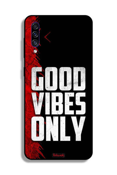 Tolwak غطاء حماية لهاتف سامسونج جالكسي A50s - Good Vibes Only