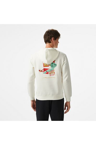 Anta Sports Club Men's White Sweatshirt