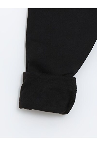 LC Waikiki Siyah Beli Lastikli Galatasaray Baskılı Erkek Çocuk Jogger Eşofman Altı