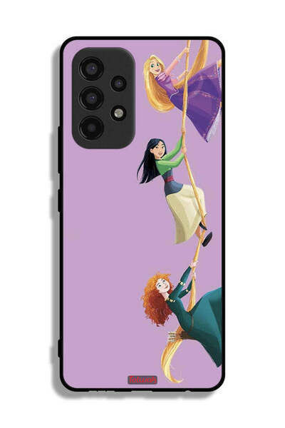 Tolwak غطاء حماية لهاتف سامسونج جالاكسي A53 5G برسومات تسلق الفتيات