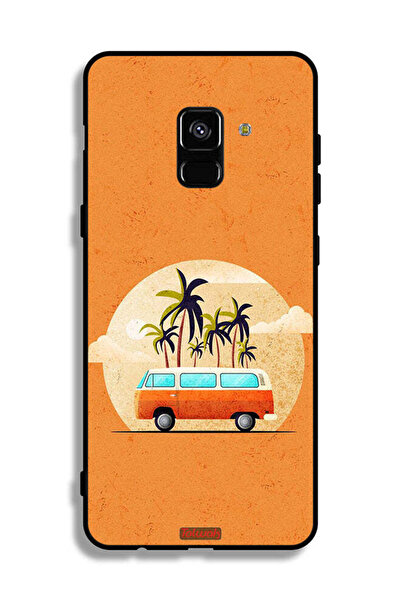 Tolwak غطاء حماية بتصميم حافلة من سامسونج جالكسي A8 بلس (2018)