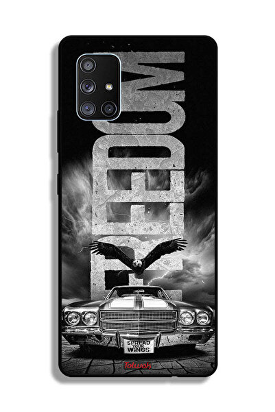 Tolwak غطاء حماية لهاتف سامسونج جالاكسي A71 5G بتصميم فريدوم آرت