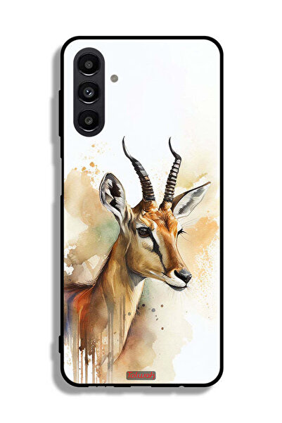 Tolwak Samsung Galaxy A13 5G Protective Case Cover Deer Abstract Art