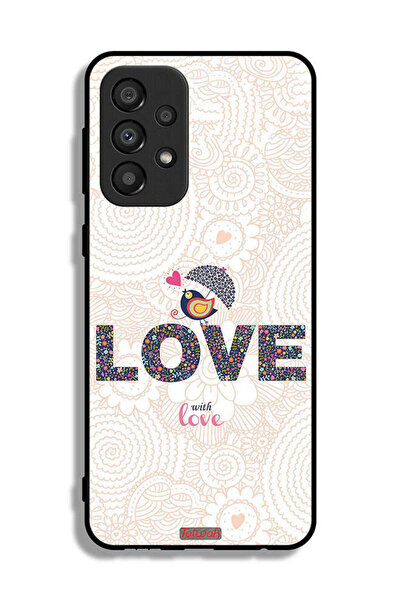 Tolwak Samsung Galaxy A33 5G Protective Case Cover Love With Love