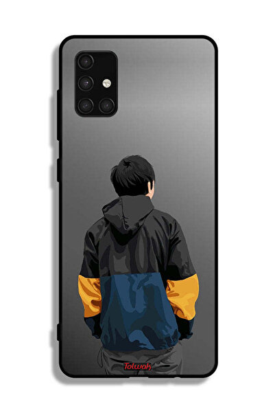 Tolwak غطاء حماية لهاتف سامسونج جالاكسي A71 4G، صورة فنية لولد