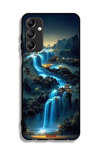 Tolwak غطاء حماية لهاتف سامسونج جالاكسي A24 4G بتصميم شلال فني