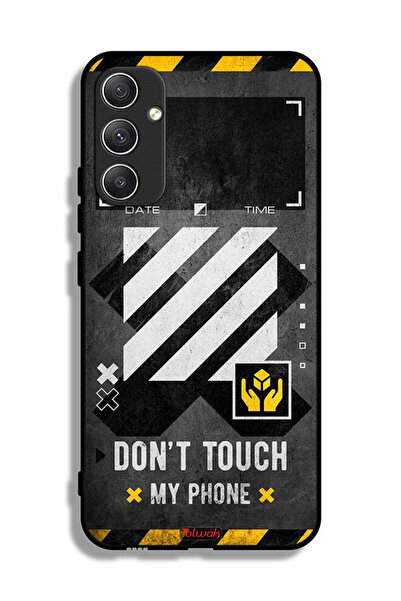 Tolwak Samsung Galaxy A34 5G Protective Case Cover Do Not Touch My Phone