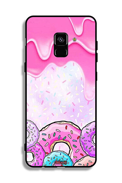 Tolwak غطاء حماية لهاتف Samsung Galaxy A8 Plus (2018) بألوان دونات