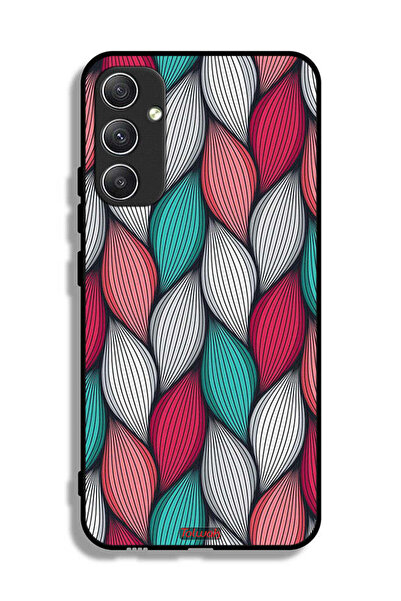 Tolwak غطاء حماية بنقشة ريش لهاتف سامسونج جالاكسي A34 5G