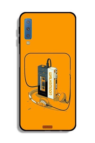 Tolwak غطاء حماية لهاتف Samsung Galaxy A7 (2018) Walk The Moon