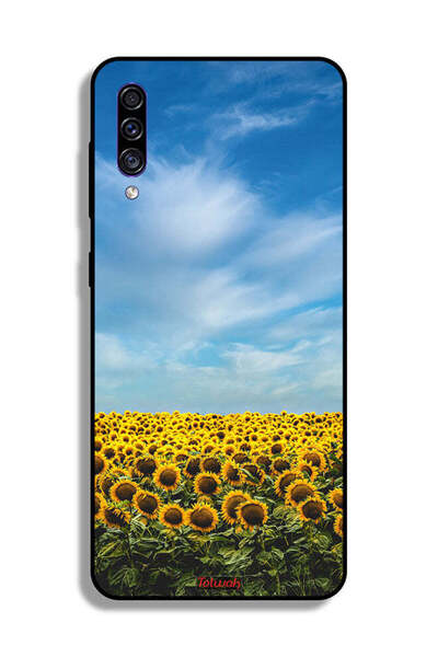 Tolwak غطاء حماية لهاتف سامسونج جالاكسي A30s - عباد الشمس تحت السماء