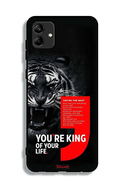 Tolwak غطاء حماية لهاتف سامسونج جالكسي M04 أنت ملك حياتك